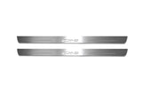 stainless steel LED door sill plates for Mazda II 2016+ with CX-9 logo