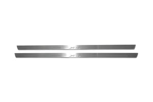 Illuminated LED Door Sill Tread Plates BMW X5 E53 1999-2006 With X5 Logo BMW Led Door Sills decoinfabric