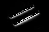 stainless steel door sill plates for Dodge Journey 2009+ with Journey logo