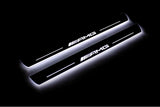 Mercedes GLE II W167 W167 2019+ stainless steel LED door sill plates with AMG logo