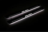 Ford Kuga II 2013+ stainless steel LED door sill plates with Kuga logo