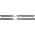 Illuminated LED Door Sill Tread Plates Cadillac Escalade IV 2014-2020 With Escalade Logo Cadillac Led Door Sills decoinfabric