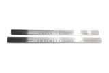 Infiniti G Coupe V36 Stainless Steel LED Door Sills – Infiniti G37S Logo