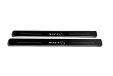 LED door sill plates Chrysler 300C II LD 2011+ in stainless steel with SRT HELLCAT logo