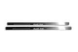 stainless steel door sill plates for Audi A5 II 2016+ with Audi A5 logo