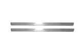 Skoda SuperB II 2008+ LED door sill plates stainless steel with SuperB logo