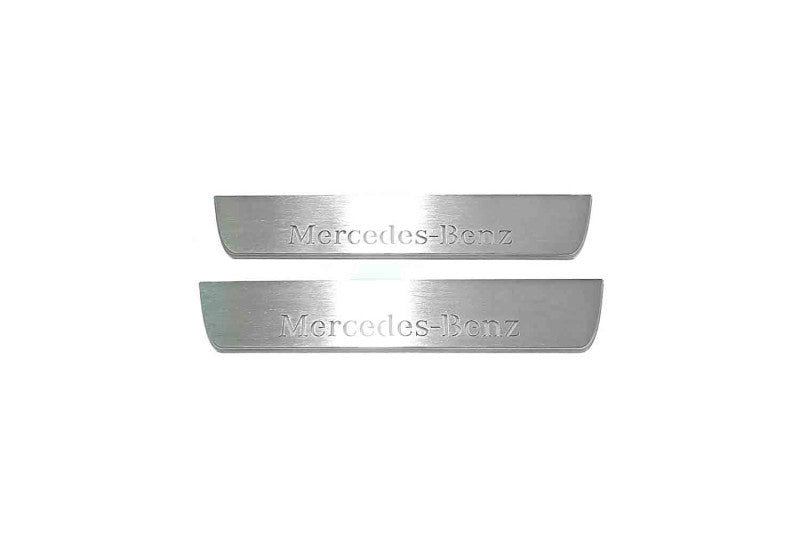 Mercedes-Benz GLE I W166 2015-2019 Stainless Steel LED Door Sills – Mercedes-Benz