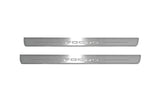 LED door sill plates stainless steel Ford Focus IV 2018+ with Focus logo