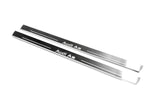 LED door sill plates Audi A5 II 2016+ in stainless steel with Audi A5 logo