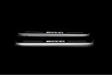 LED door sill plates for Mercedes GL X164 2006+ with AMG logo