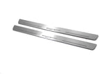 LED door sill plates for KIA Ceed II 2012+ stainless steel with GT logo