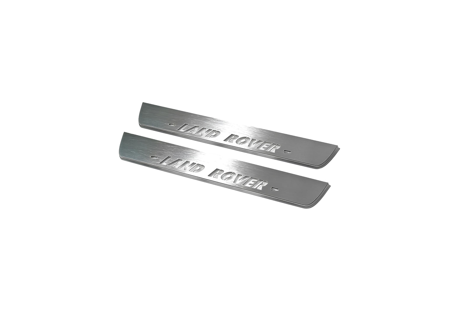 LED door sill plates for Land Rover Discovery III 2004+ with Land Rover logo