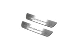 stainless steel LED door sill plates with Ford Escape III 2013+ with Escape logo