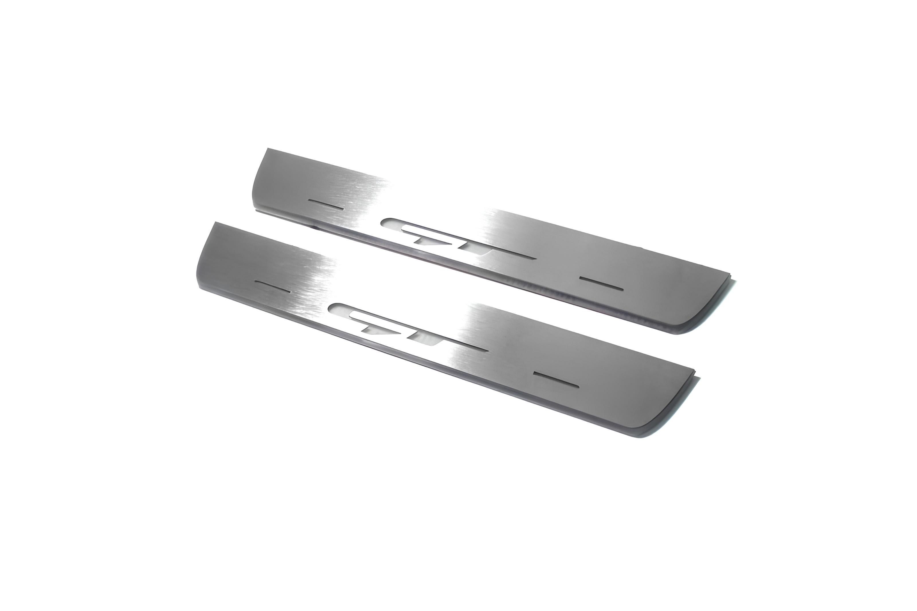 Illuminated LED Door Sill Tread Plates KIA ProCeed III 2018+ With GT Logo KIA Led Door Sills opdesign