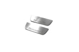 Mercedes ML W164 2005+ LED door sill plates stainless steel with Mercedes-Benz logo