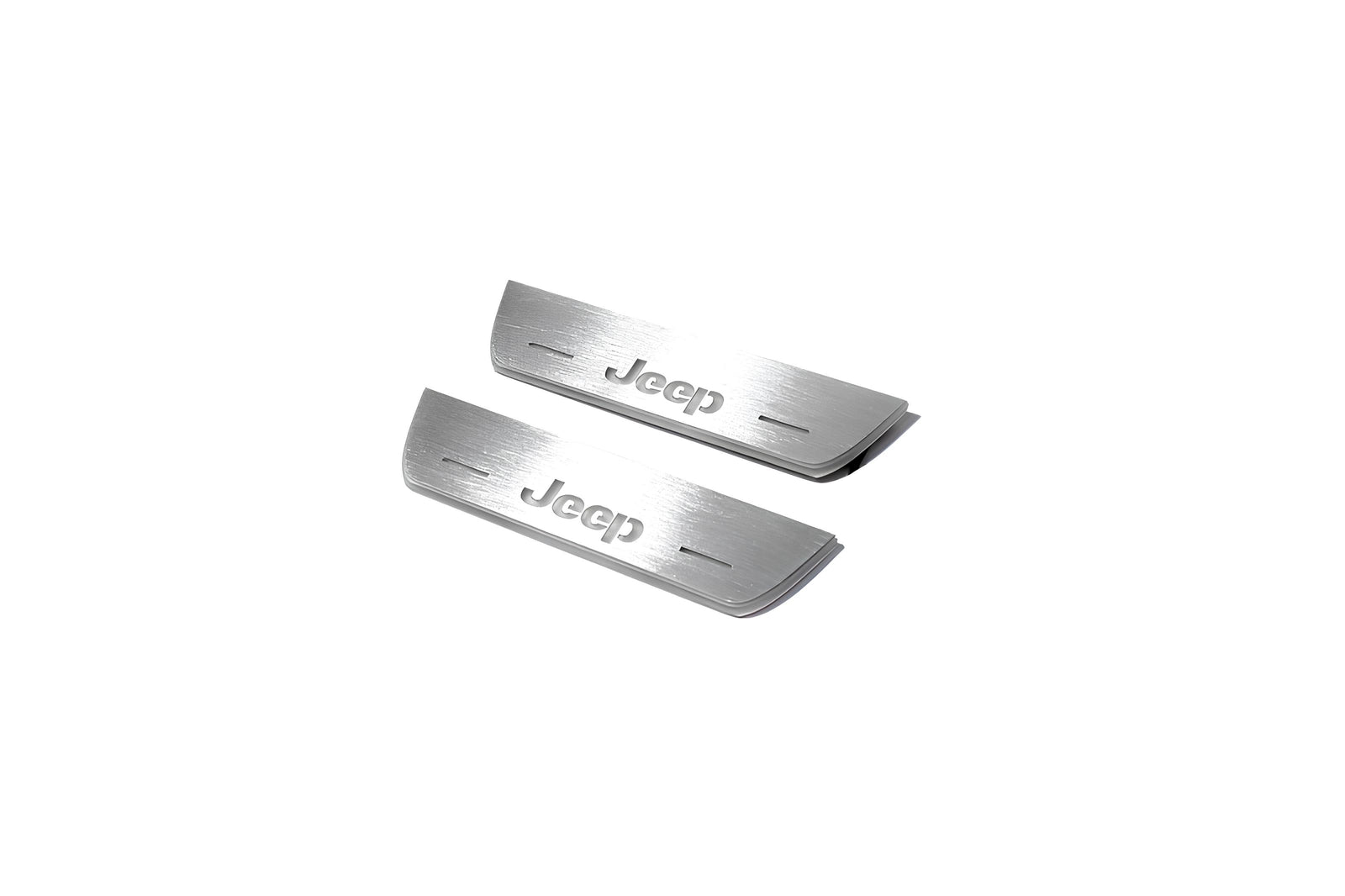 LED door sill plates for Jeep Cherokee KL 2014+ with Jeep logo