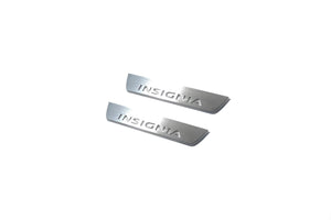 Illuminated LED Door Sill Tread Plates Opel Insignia I 2008-2017 With Insignia Logo Opel Led Door Sills opdesign