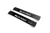 LED door sill plates for Nissan Murano II 2008+ with Murano logo