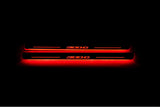 stainless steel LED door sill plates for Chrysler 300C II LD 2011+ with 300C logo