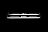 KIA Optima IV 2015+ LED door sill plates stainless steel with GT logo