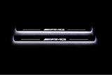 Mercedes GLE II W167 W167 2019+ stainless steel LED door sill plates with AMG logo