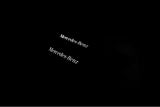 illuminated door sill protectors for Mercedes C W205 Coupe 2014+ stainless steel with Mercedes-Benz logo