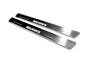 Mercedes-Benz GLS I X166 2015+ Stainless Steel LED Door Sills – Brabus