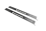 Chevrolet Camaro V E37 2009+ LED door sill plates stainless steel with Transformers logo