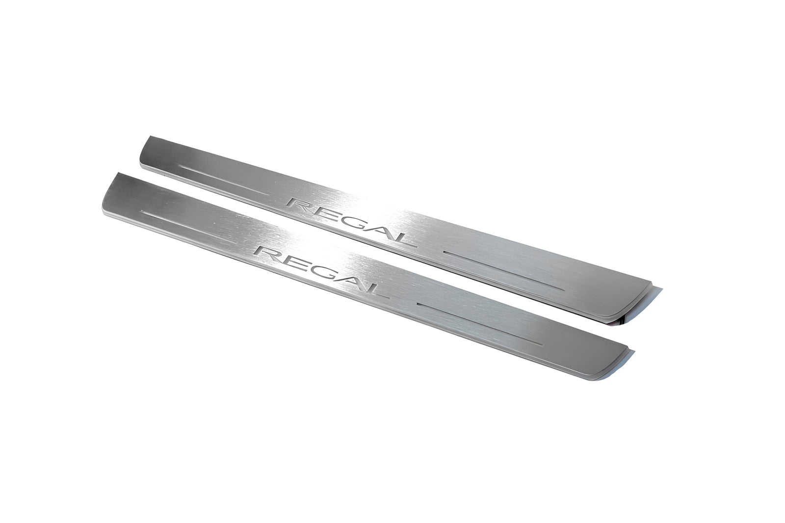 LED door sill plates Buick Regal V 2008+ stainless steel with Regal logo