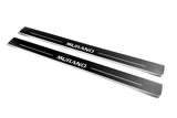 LED door sill plates stainless steel Nissan Murano II 2008+ with Murano logo