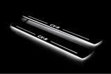 LED door sill plates Mazda CX-5 I 2012+ stainless steel with CX-5 logo