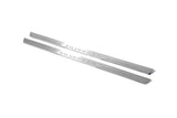 Chevrolet Silverado III 2014+ LED door sill plates with Silverado logo