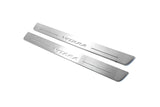 Suzuki Vitara 2015+ stainless steel LED door sill plates with Vitara logo