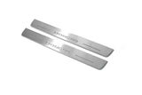 stainless steel LED door sill plates with Ford Mondeo IV 2007+ with Mondeo logo