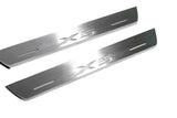 stainless steel door sill plates for BMW X5 E70 2006+ with X5 logo
