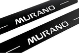 stainless steel LED door sill plates for Nissan Murano II 2008+ with Murano logo