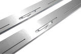 stainless steel LED door sill plates with KIA ProCeed III 2018+ with GT logo