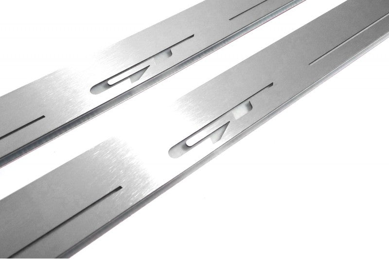 stainless steel LED door sill plates with KIA ProCeed III 2018+ with GT logo