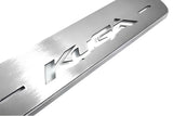 LED door sill plates for Ford Kuga II 2013+ stainless steel with Kuga logo