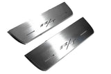 Dodge Durango III 2011+ entry guards in stainless steel with Durango R/T logo