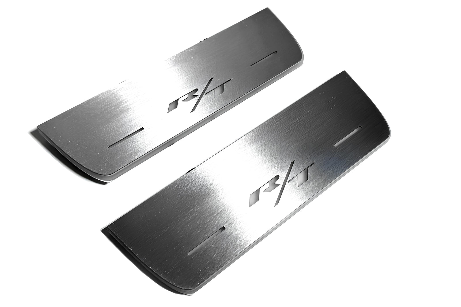 Dodge Durango III 2011+ entry guards in stainless steel with Durango R/T logo