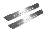 stainless steel LED door sill plates for Volkswagen Passat B8 2015+ with Passat logo