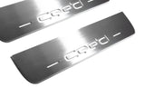 KIA Ceed II 2012+ LED door sill plates stainless steel with Cee`d logo