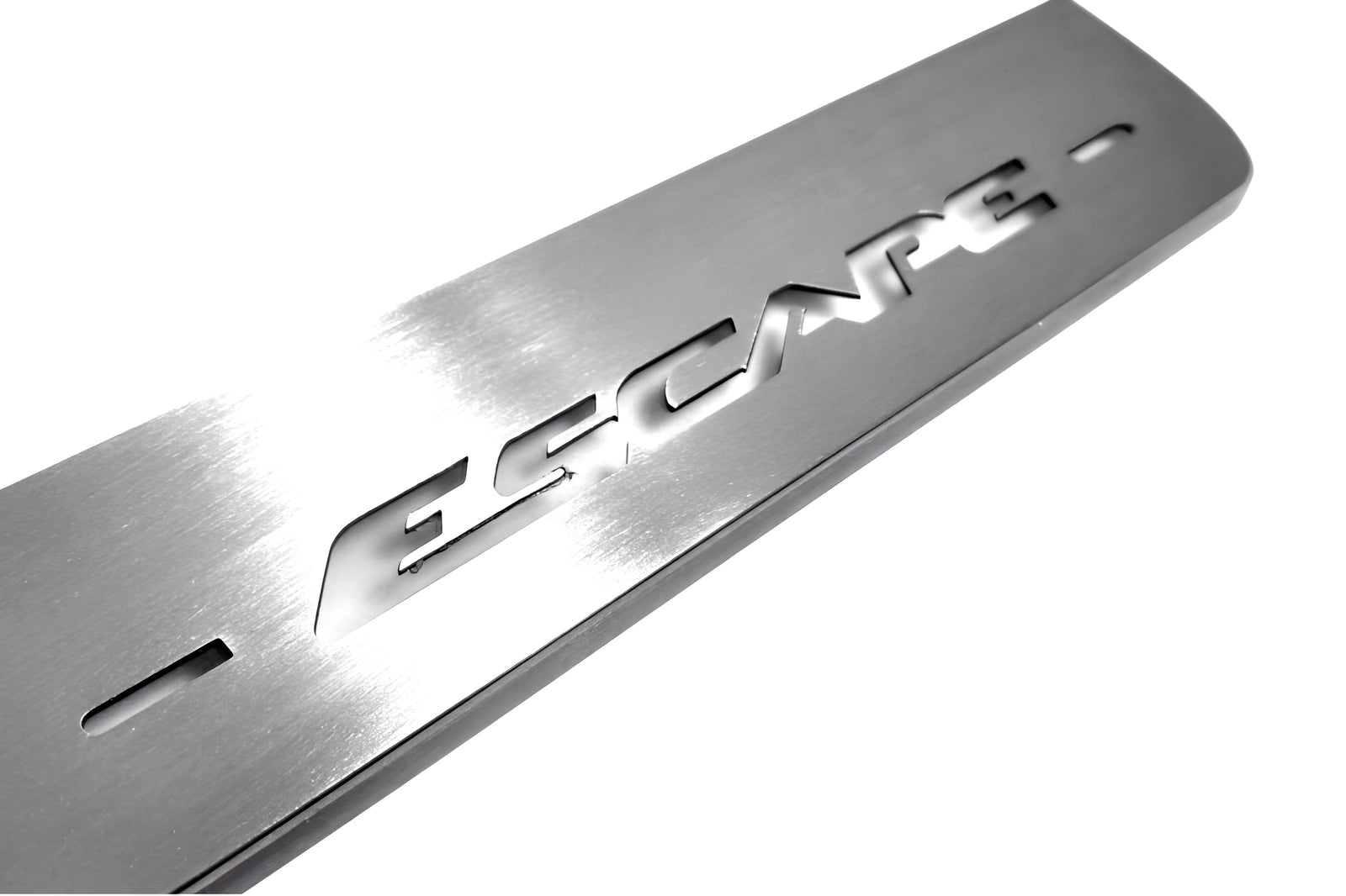 LED door sill plates stainless steel Ford Escape III 2013+ with Escape logo