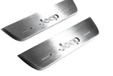 stainless steel LED door sill plates for Jeep Cherokee KL 2014+ with Jeep logo