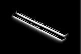 Citroen C-Elysee 2012+ entry guards in stainless steel with C-Elysee logo