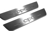 Opel Insignia I G09 2008+ LED door sill plates stainless steel with OPC logo