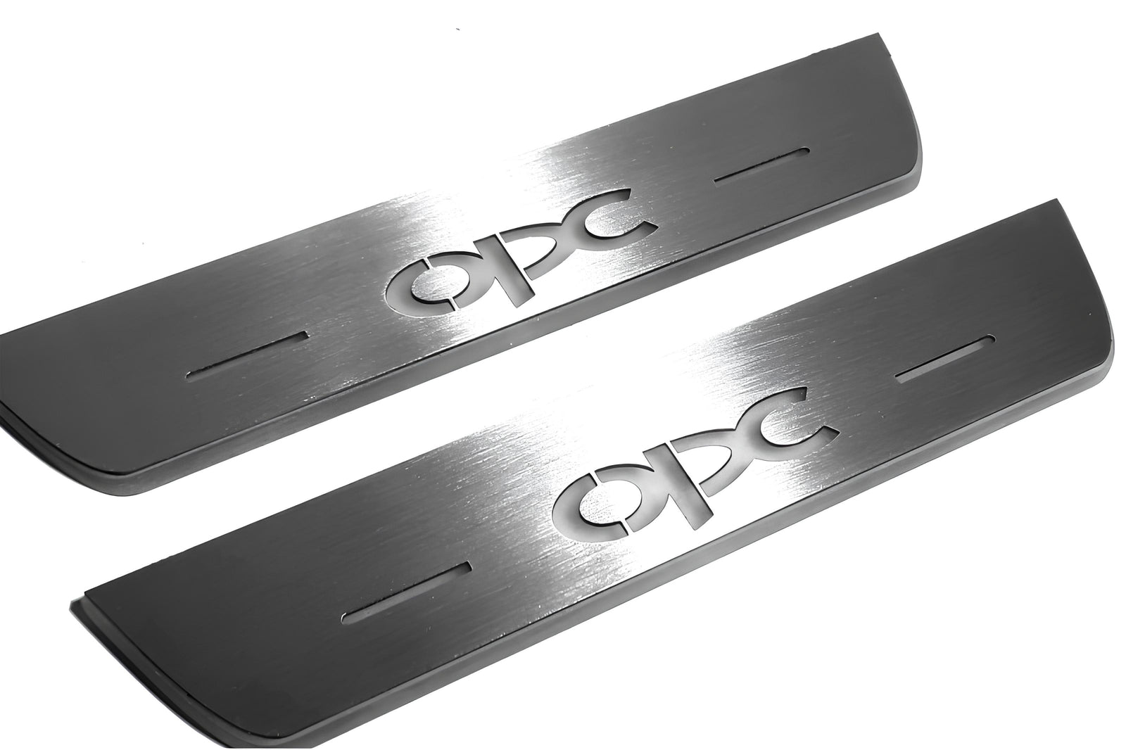 Opel Insignia I G09 2008+ LED door sill plates stainless steel with OPC logo