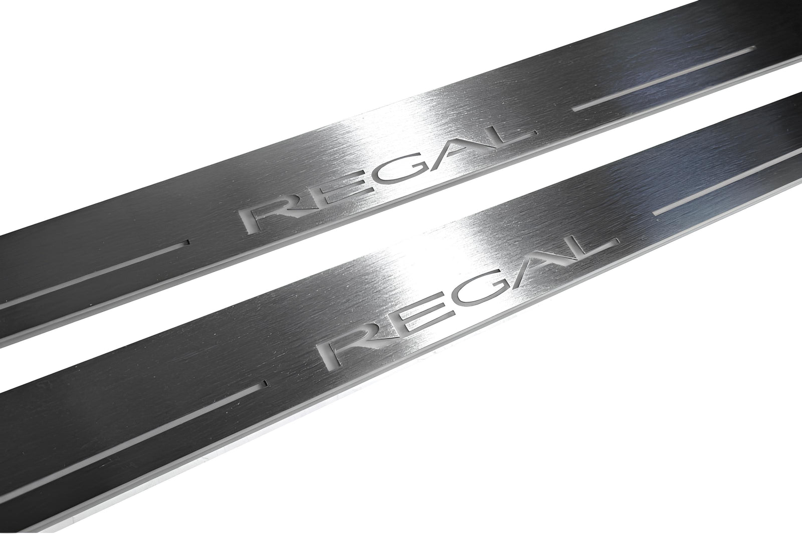 LED door sill plates stainless steel Buick Regal V 2008+ with Regal logo