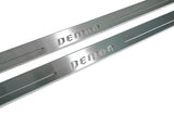 Dodge Challenger 2008+ LED door sill plates stainless steel with DEMON logo